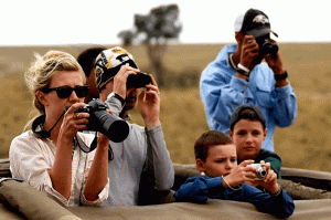 family-on-safari